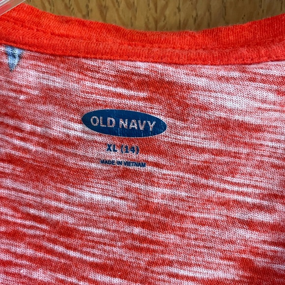 Girl’s tropical print T-shirt - Picture 3 of 3